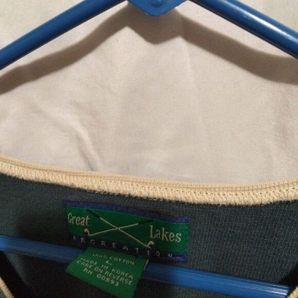 Great Lakes Golf Green Vest Size L - Picture 4 of 8